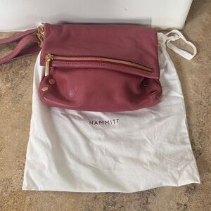 Hammitt Rose Leather VIP Medium Crossbody bag